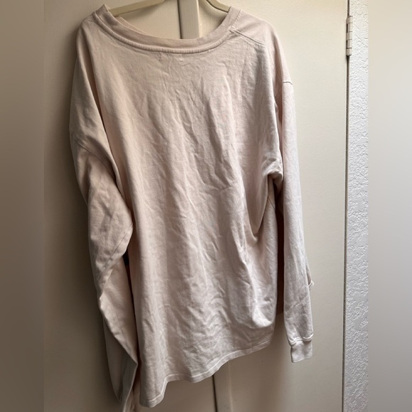 Good American Boyfriend Pullover Women's Sweatshirt Size 5/6 NWT - Picture 4 of 4